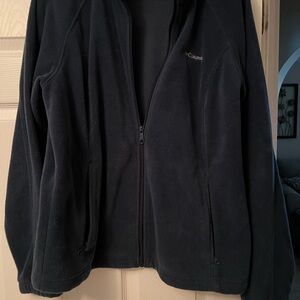 Columbia Dark Blue Fleece Jacket